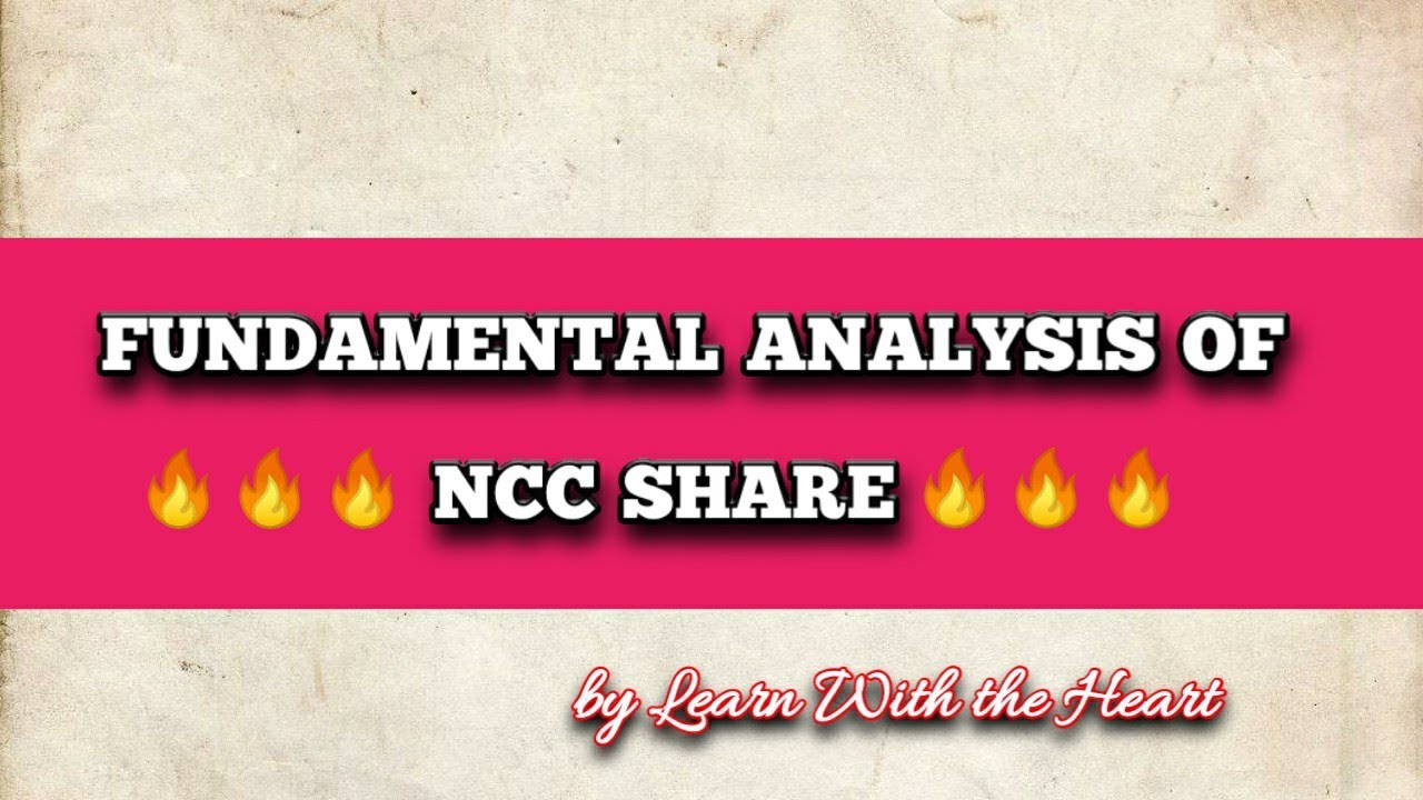 Fundamental analysis of NCC Share #stockmarket #swingtrading #zerodha