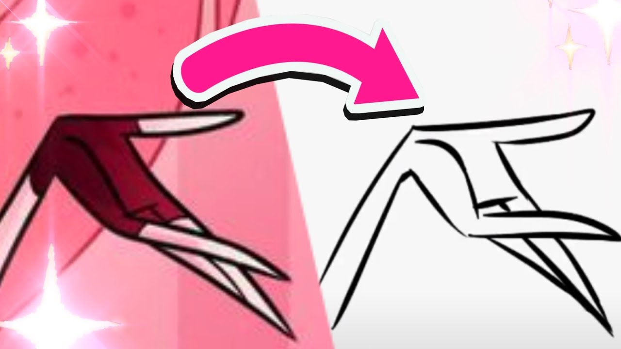 🌺 Watch Me Study drawing Hands in Vivziepop's Art style #speedpaint #draw 🌺