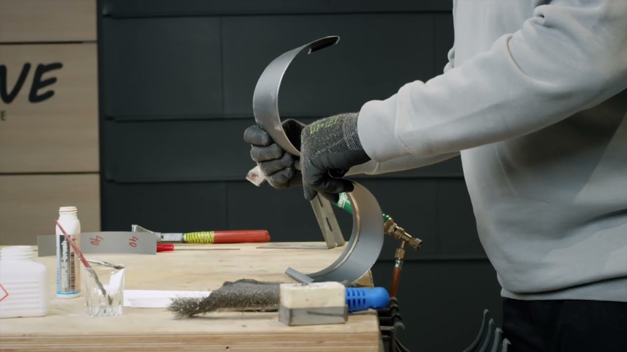 RHEINZINK GRANUM EXTRA Tutorial Gutter Soldering
