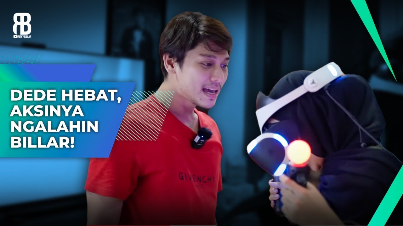 KEHEBATAN LESTI SAAT BERMAIN VR DARI ATAS GEDUNG !!