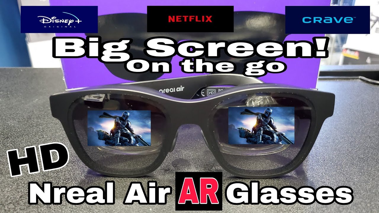 Обзор очков дополненной реальности Nreal Air (потрясающее качество видео)