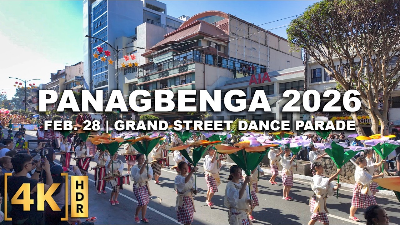 Day 1 of the PANAGBENGA FESTIVAL Grand Street Dance Parade in Baguio City! | 2026 | Philippines