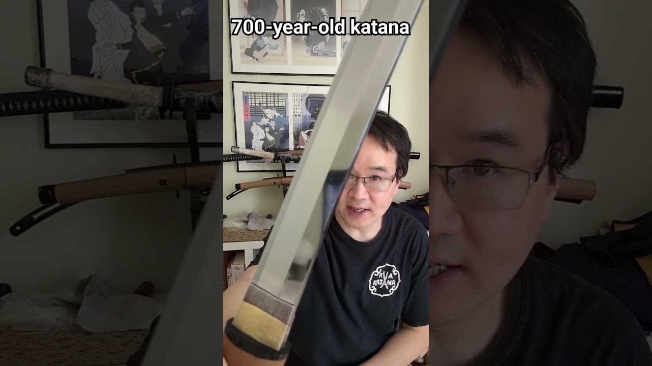 would you believe this #katana is 700 years old?