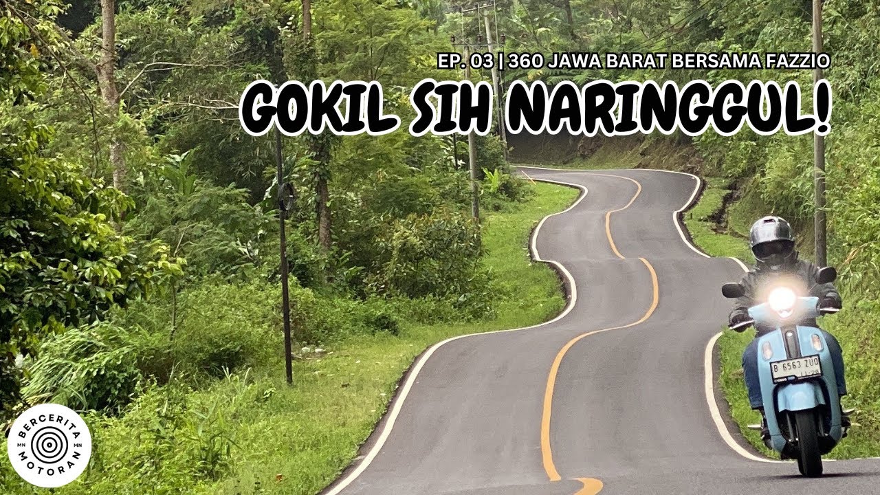 Ep. 03 | Tanjung Lesung - Naringgul - Ciwidey | Motoran 360 Jawa Barat Bersama Yamaha Fazzio