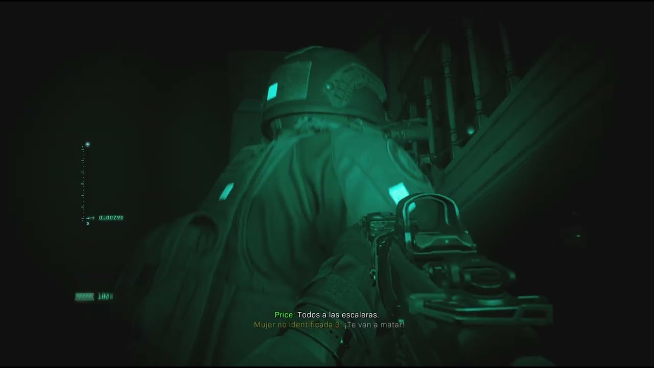 Jugando Call of Duty