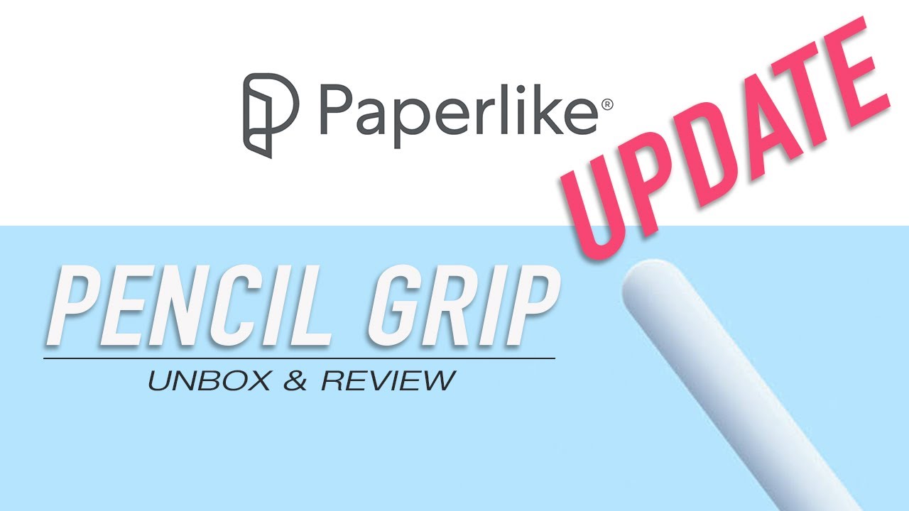 Which Apple Pencil Grip do you like Best? Paperlike vs AhaStyle