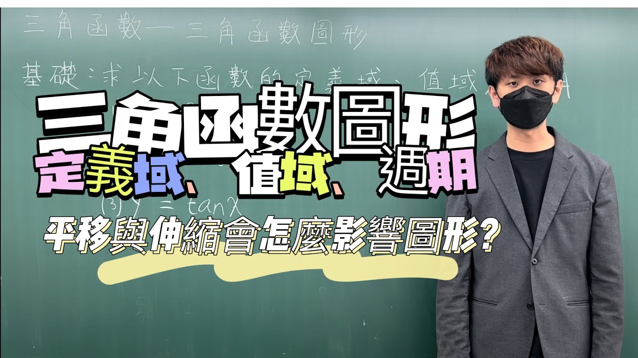 三角函數圖形及平移伸縮｜