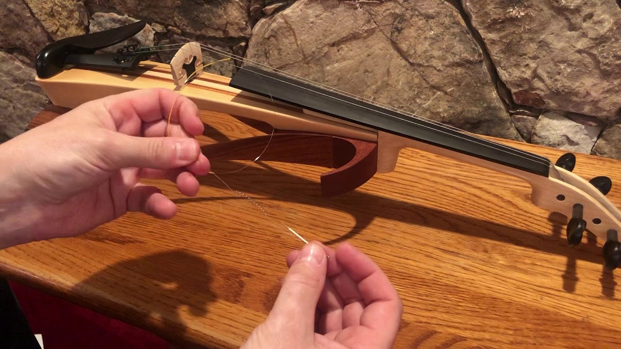 Warchal Amber violin E-string. You have to see it to believe it!