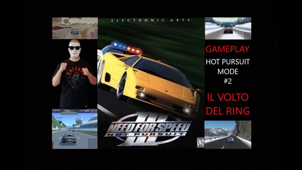 NEED FOR SPEED III: HOT PURSUIT #2 REDROCK RIDGE [HOT PURSUIT MODE GAMEPLAY]