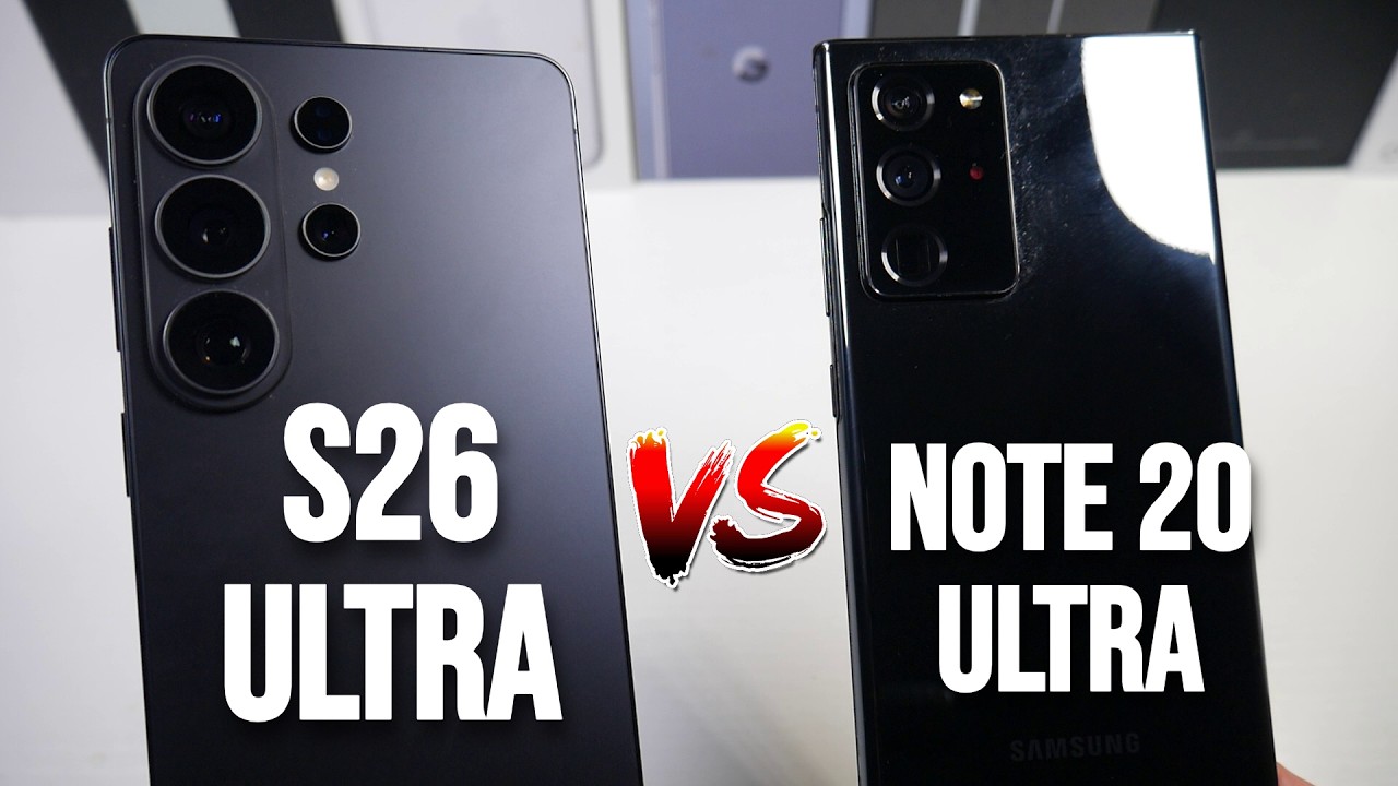 Samsung Note 20 Ultra против S26 Ultra – наконец-то пришло время обновиться? (Тест камеры, скорос...