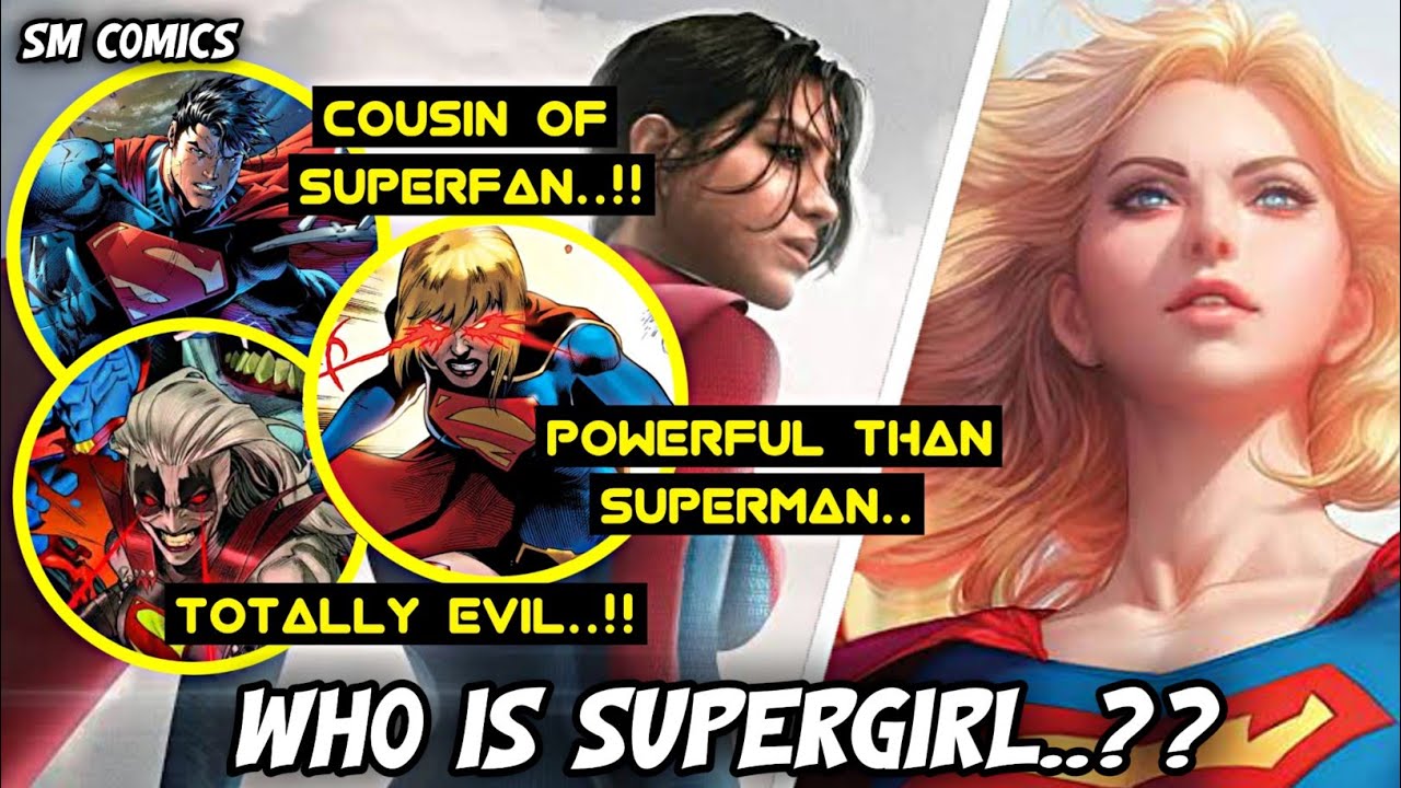 Who Is Supergirl I Supergirl Origin Video I Explain I Hindi I @smcomics02