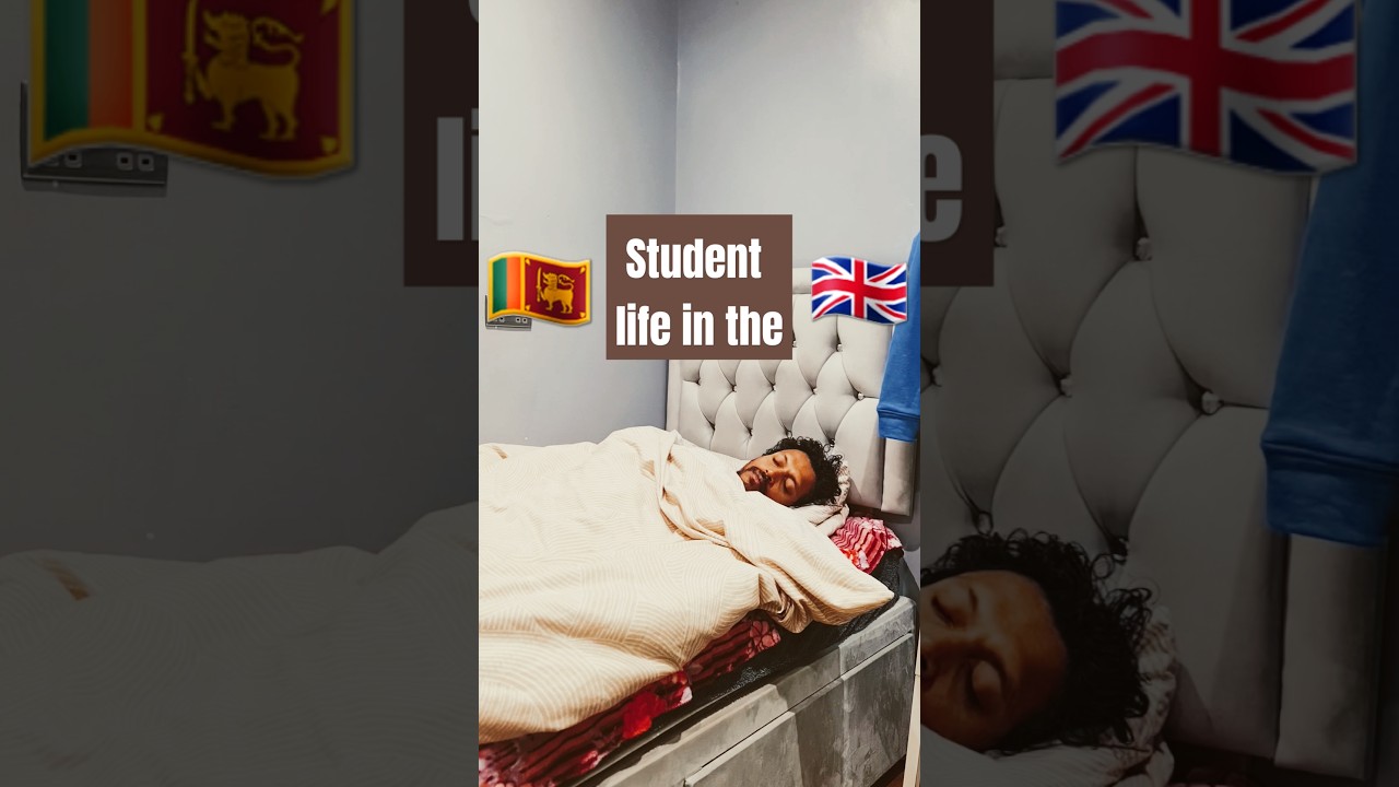 ශ්&zwj;රී ලන්කන් Student Life in the UK 🇬🇧 (sinhala) | My Morning Routine VLOG | #lifeinuk #studentsinuk