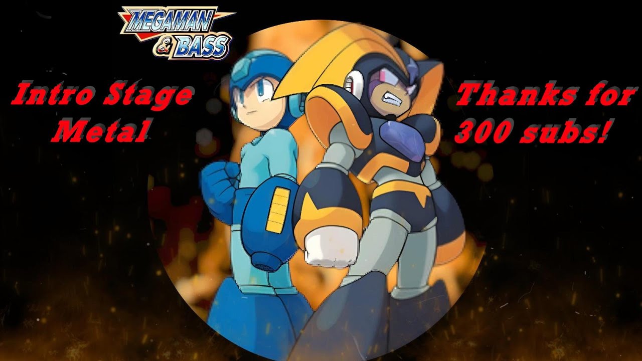 Megaman & Bass Intro Stage (Metal Cover) | Special 300 Subs