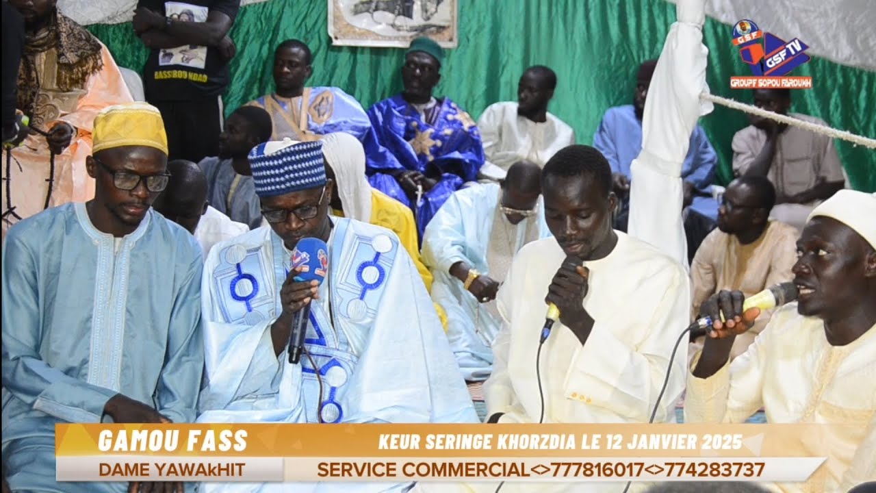 GAMOU FASS KEUR SERINGE KHORZDIA LE 12 JANVIER 2025 DAME  YAWAkHIT