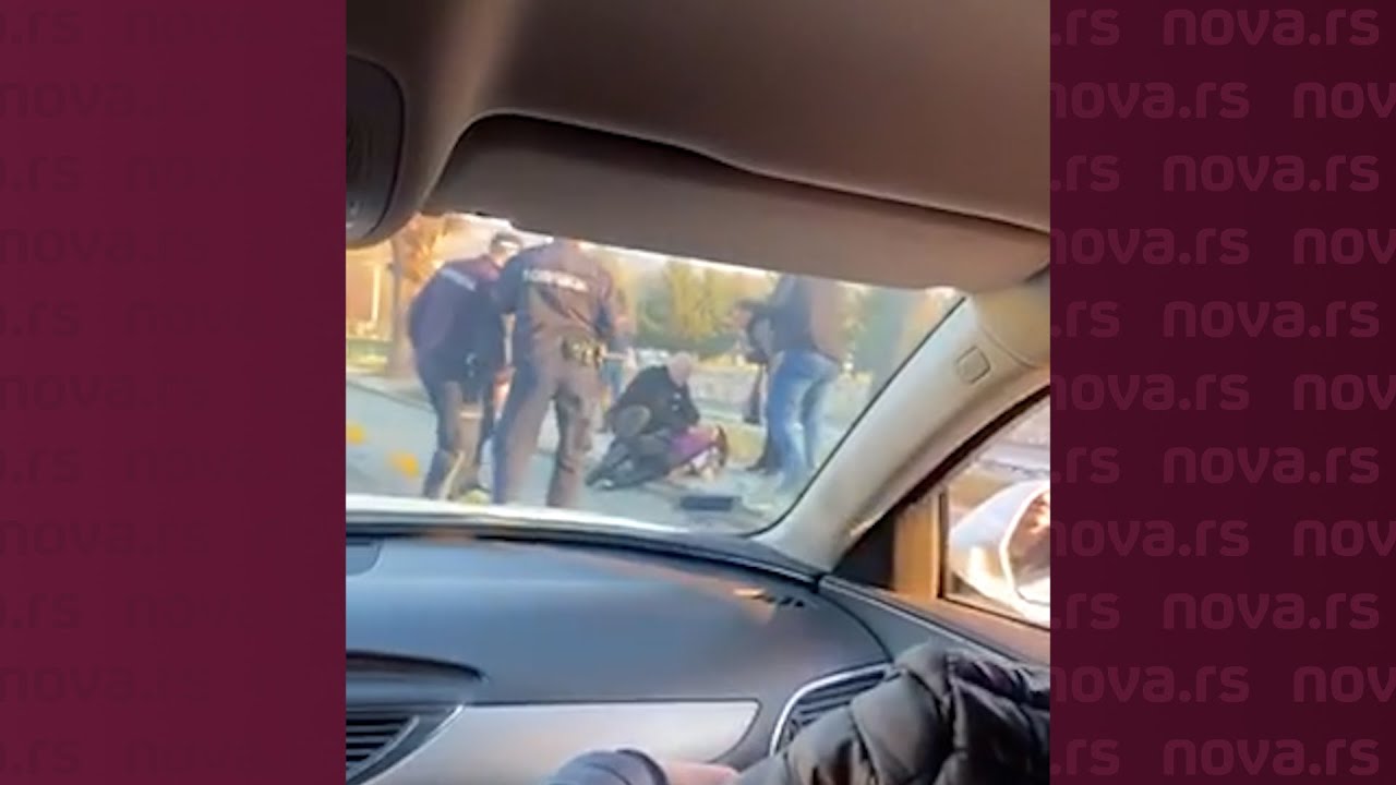 Policajac heroj spasava ženu povređenu u pucnjavi