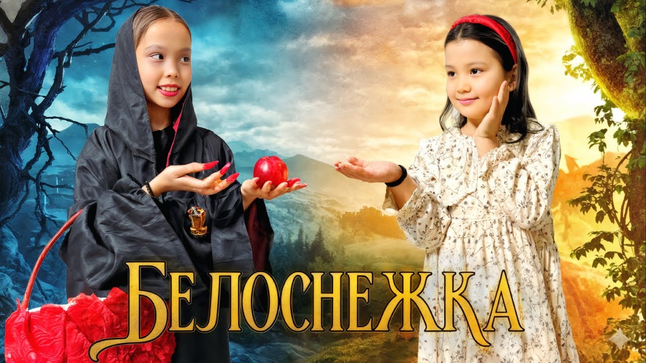 БЕЛОСНЕЖКА/ АЛМАДАН УЛАНЫП ӨМІР БОЙЫНА ҰЙҚЫҒА КЕТТІ😰😳 МИНИ ФИЛЬМ🎥🎞️