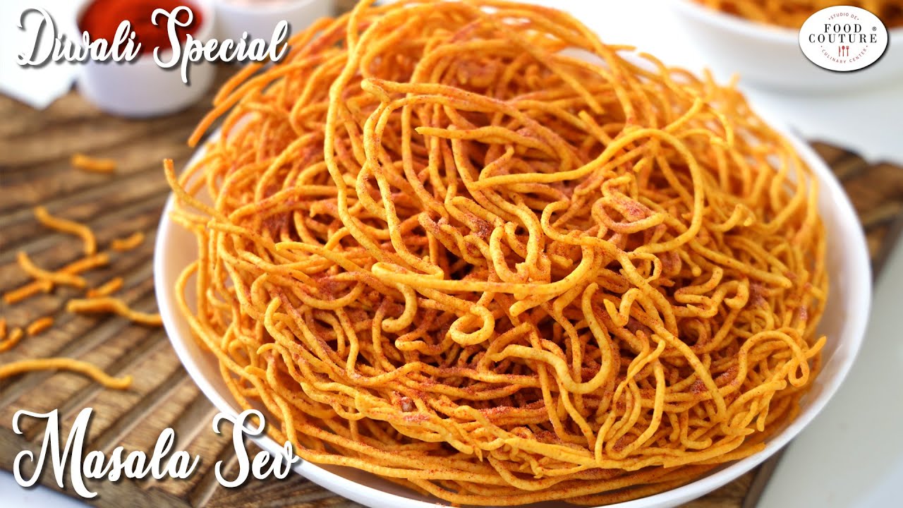 Masala Sev | Diwali Snacks Recipes | Easy & Tasty | Chetna Patel Recipes