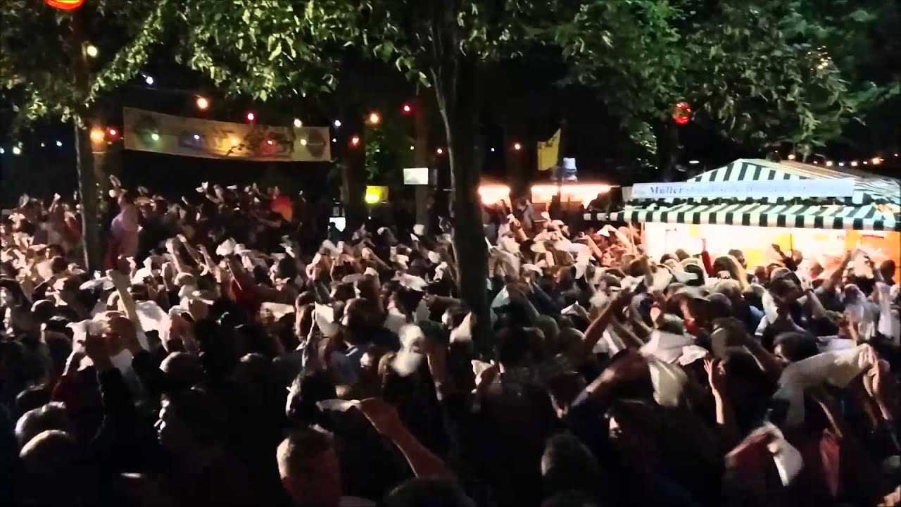 Bergkirchweih Erlangen 2014 -- Abschluss mit „Lili Marleen