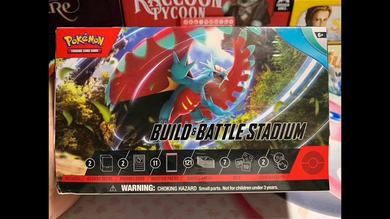 Pokemon Paradox Rift Build & Battle Stadium Box Opening