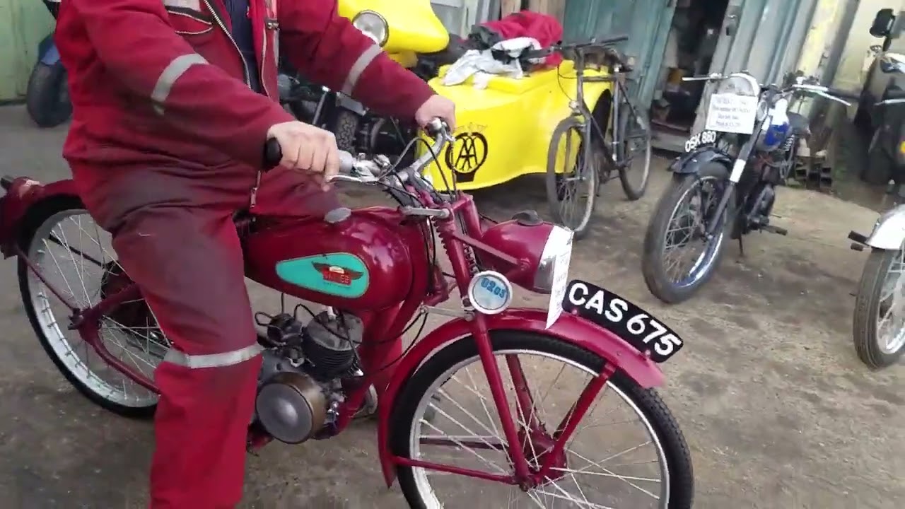 1951 James Comet 98cc у Энди Тирнанса #08333JMS 2