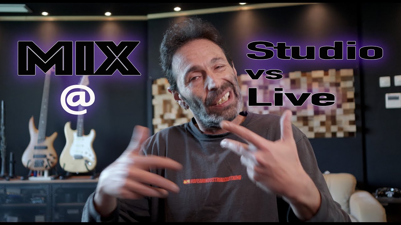 Τι διαφορά έχει η μίξη σε Στούντιο με το LIve.