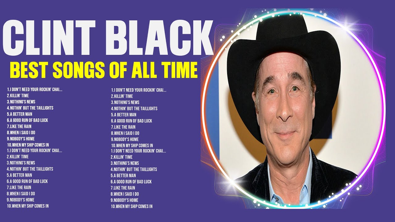 C.l.i.n.t. .B.l.a.c.k. Old Country Music - Best of C.l.i.n.t. .B.l.a.c.k. Playlist