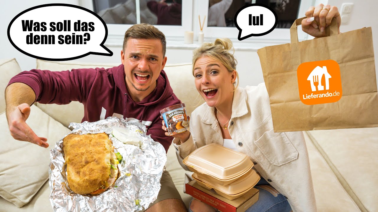 Meine Frau bestellt den ganzen Tag mein Essen