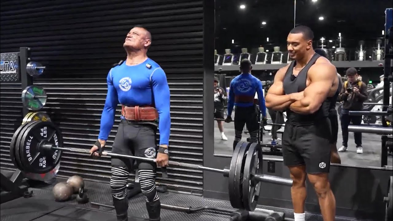 ЛАРРИ УИЛС ТРЕНИРУЕТСЯ С ЭЛЬ КЭМПЕОНОМ!!!