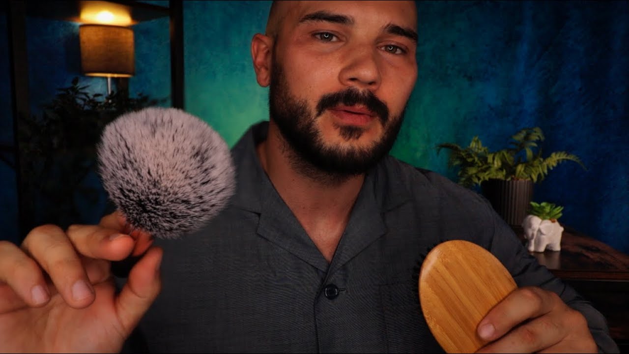 ASMR Taking Good Care of You (You are a Hero) Face Tracing - Male Personal Attention Whispering