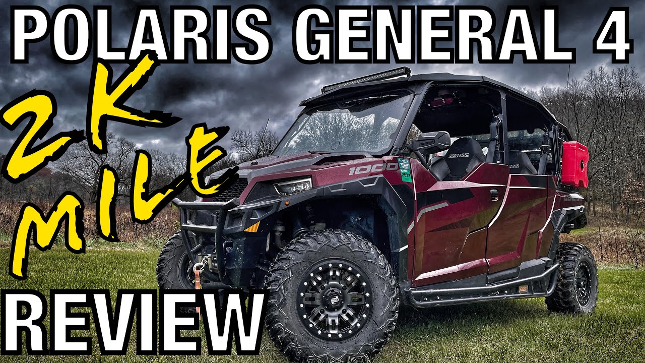 2000 Mile Review: 2021 Polaris General 1000 4 seater [Family UTV Riding - Overlanding UTV]