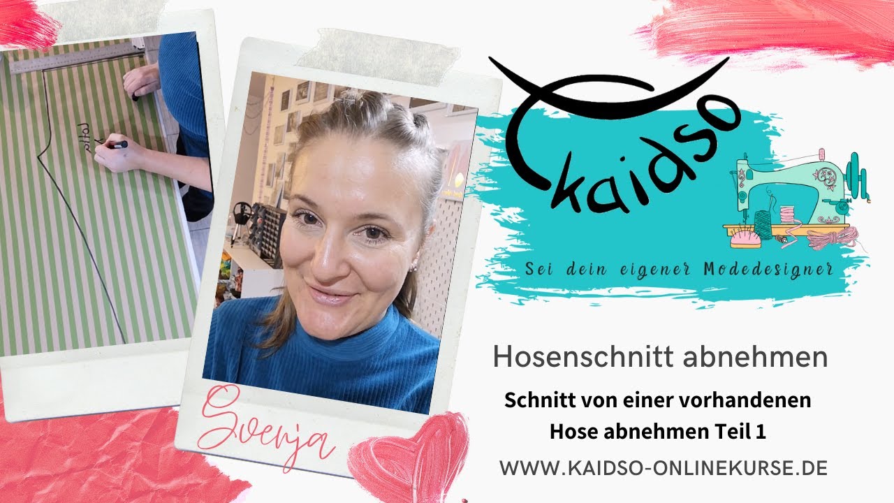 Hosenschnitt abnehmen - Teil 42.1 unserer live Kursreihe