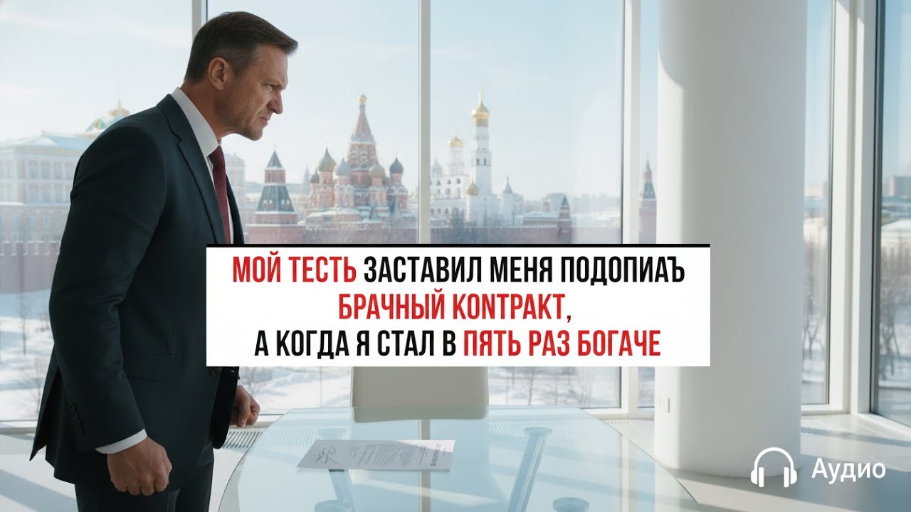 СВЁКРЫ ВЫНУДИЛИ МЕНЯ ПОДПИСАТЬ БРАЧНЫЙ КОНТРАКТ, А КОГДА Я СТАЛ В ПЯТЬ РАЗ БОГАЧЕ