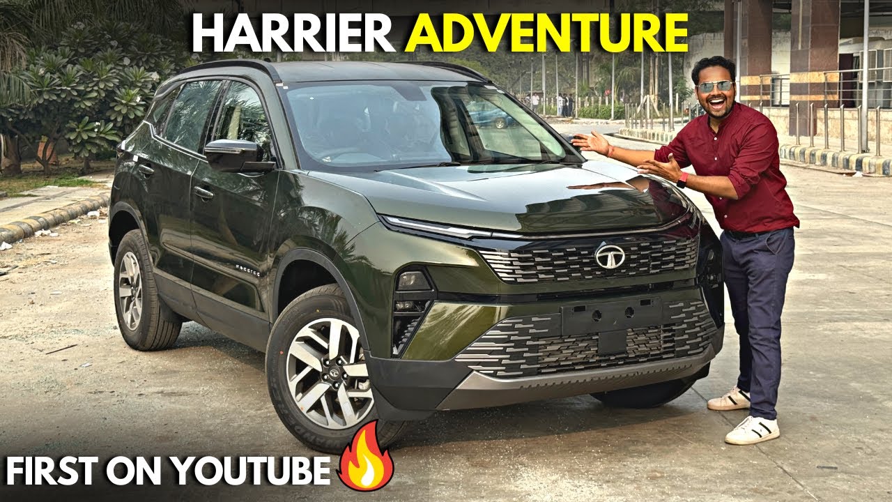 New Tata Harrier Adventure 😍 Most Value for money variant ✅