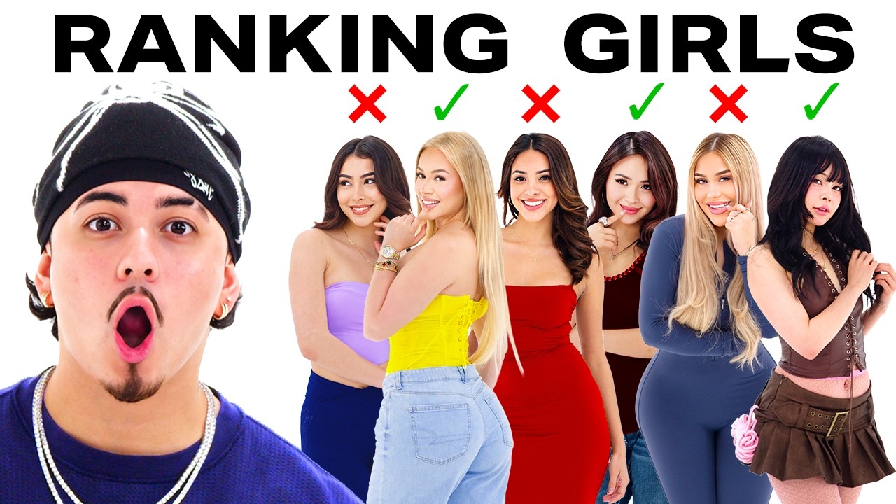 Ranking 6 Toxic Girls By Attractiveness