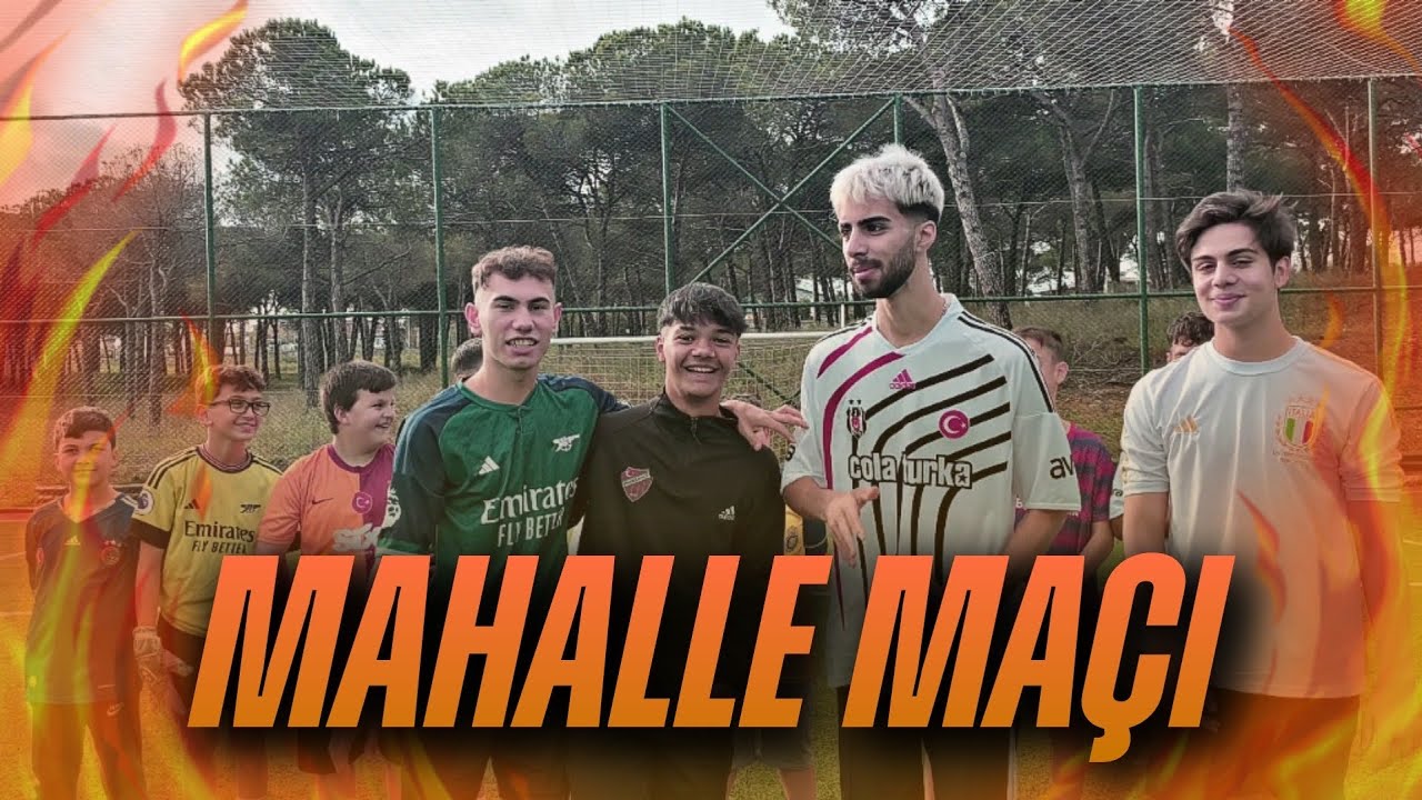 MAHALLEDEKİ ÇOCUKLAR İLE MAHALLE MAÇI YAPTIK! @canozennnnnn @CengizFootball