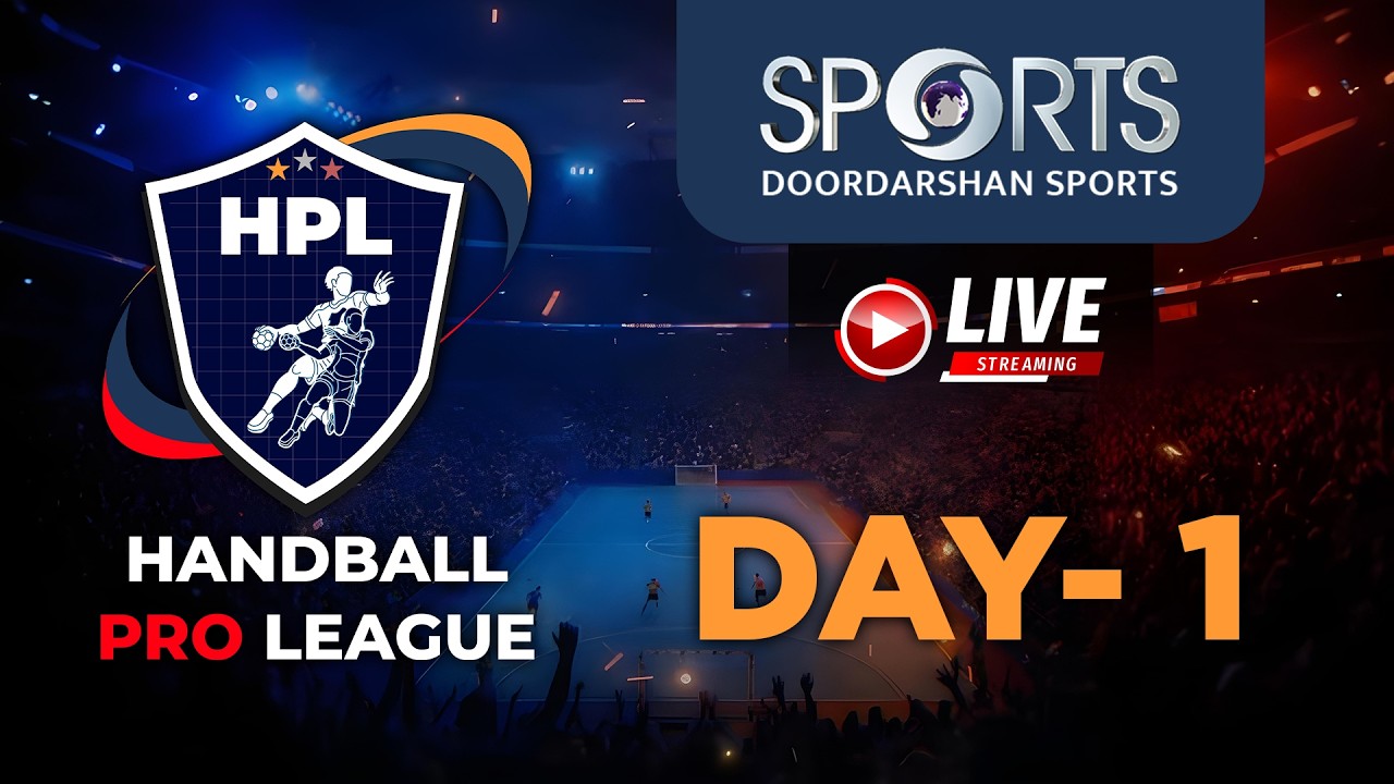LIVE - Day 1 - Handball Pro League 2026, Nagpur | Doordarshan Sports