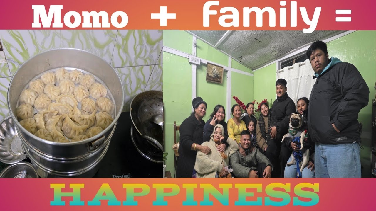 Aunt Ke Ghar Ke Momo 🥟 | Homemade Momo | Family Time Vlog ❤️