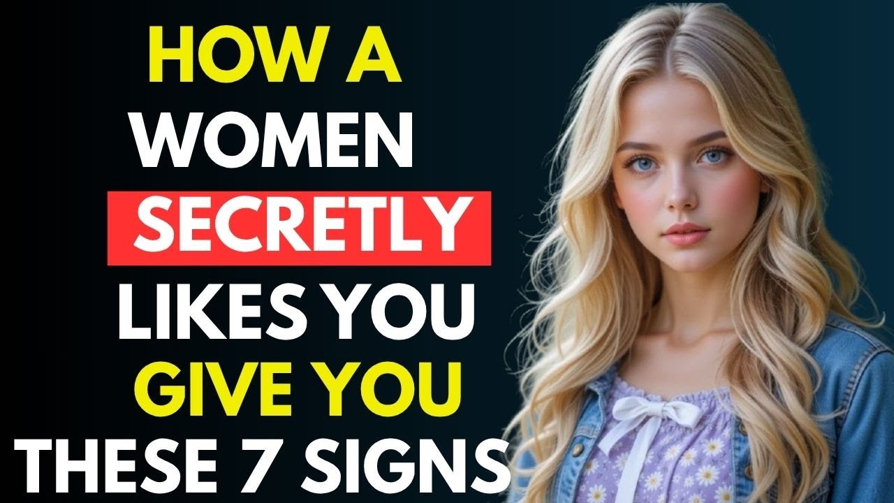 How a Woman Secretly Likes You — She Gives You These 7 Signs | Mindful Mastery
