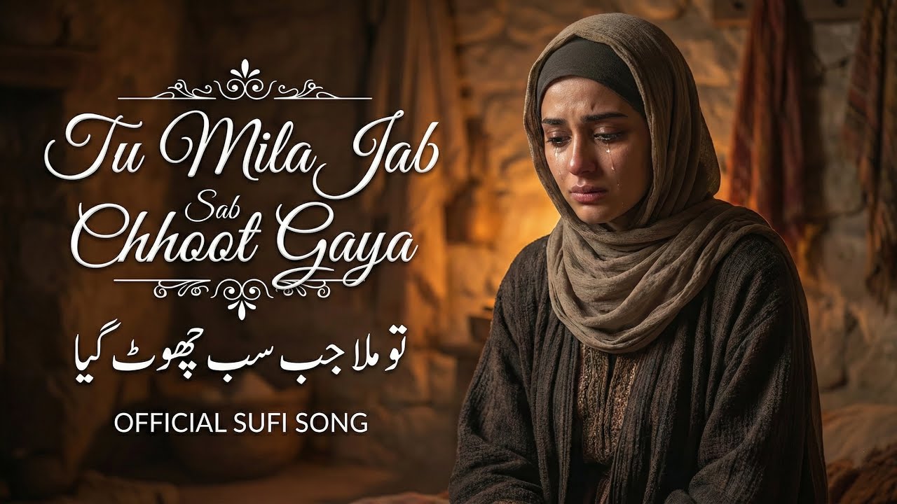 Tu Mila Jab Sab Chhoot Gaya 💔 (تو ملا جب سب چھوٹ گیا) – Heart Touching Sufi Arabic Song 
