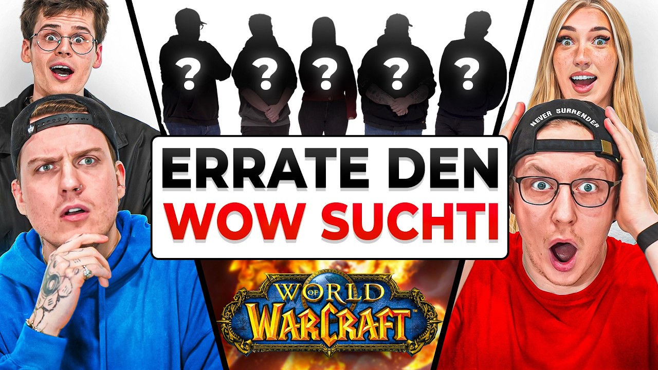 Errate den World of Warcraft Gamer