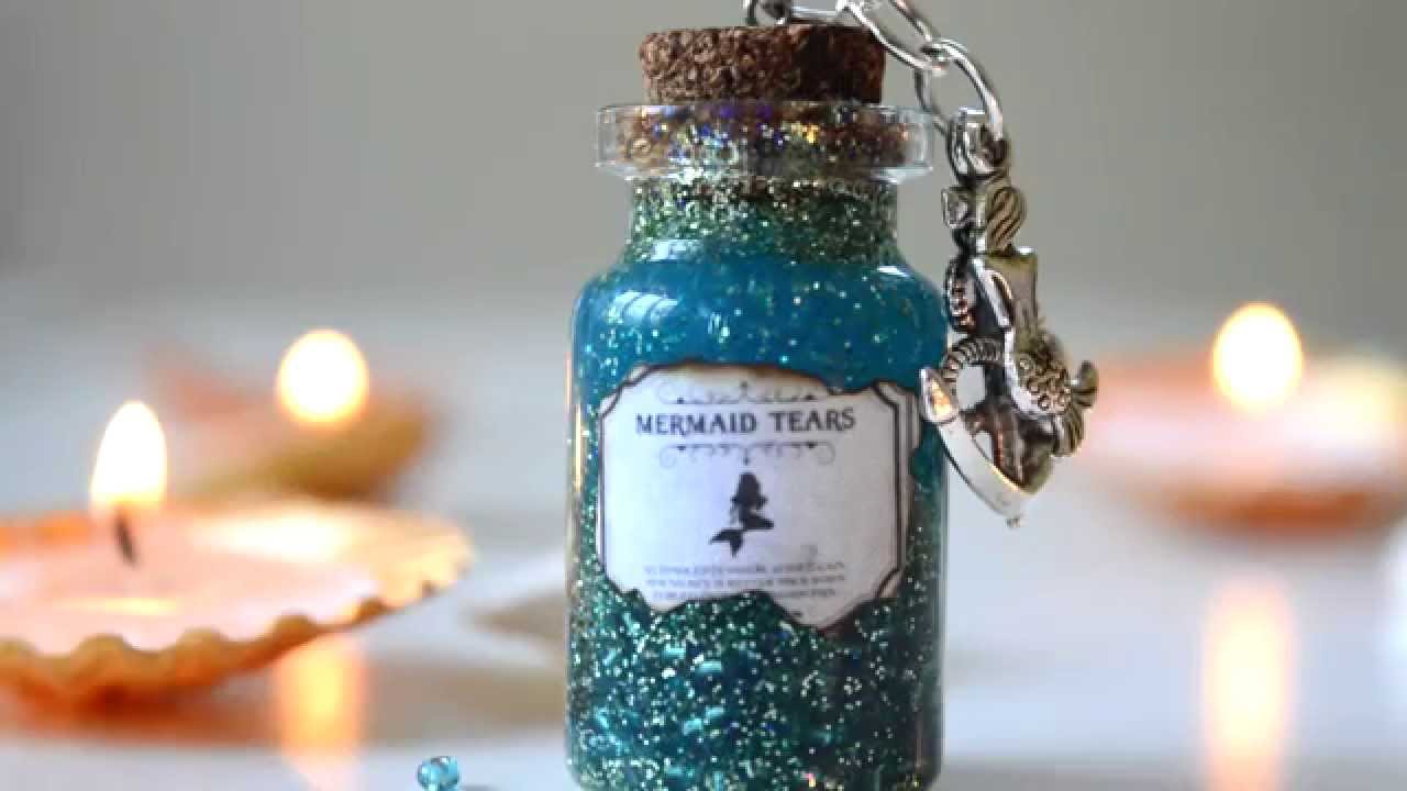 Mermaid Tears Miniature Bottle Charm DIY