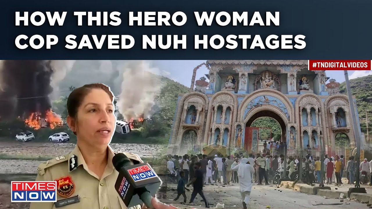 Haryana Communal Violence: How Woman Police Officer Rescued 2500 Nuh Temple Hostages From Rioters