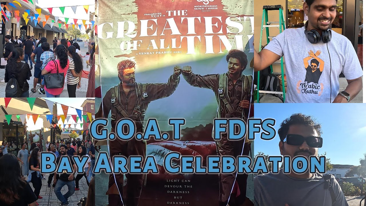 G.O.A.T First Day First Show- Bay Area Celebration- Dj and Dance