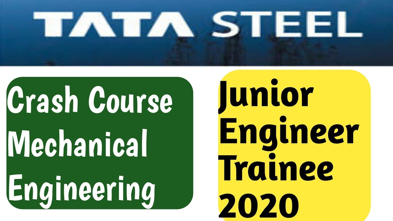 TATA STEEL JET CRASH COURSE 2020 | Mechanical Engineering Questions for Tata steel JET