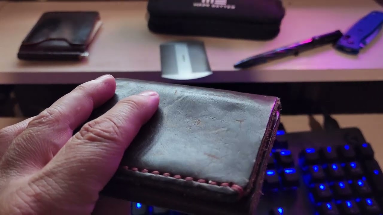 Wallet in a nice leather