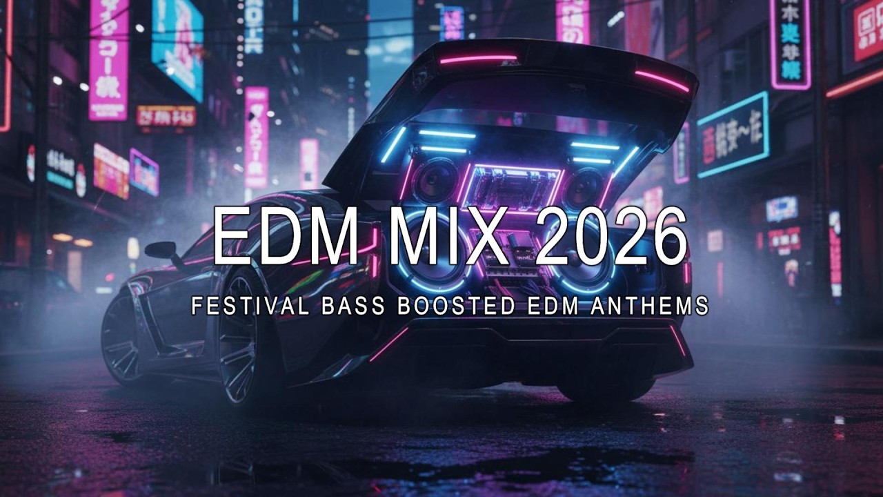 FESTIVAL BASS BOOSTED EDM ANTHEMS – Neon Nights Vol 1