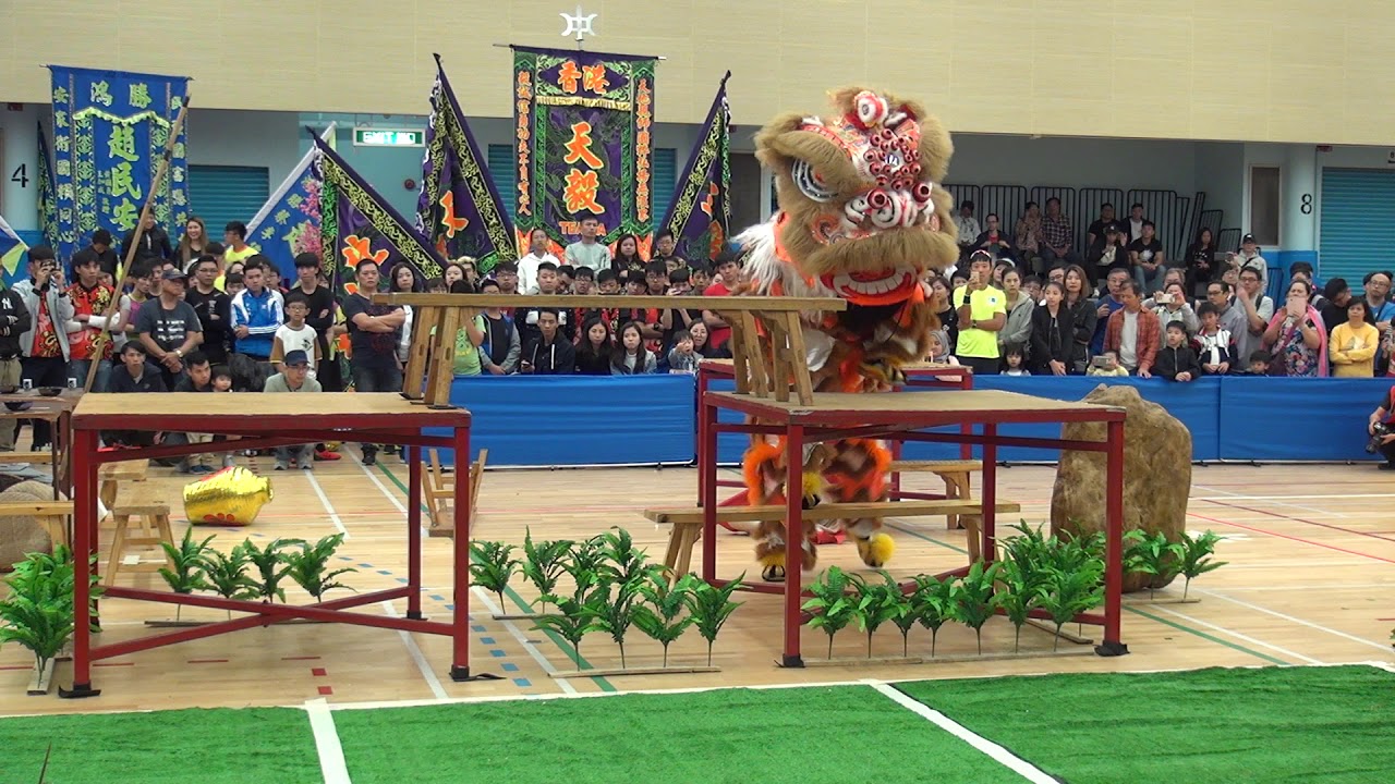 獅賽 20181202 冠軍 Champion 郭偉康體育總會孔元臻龍獅團B隊