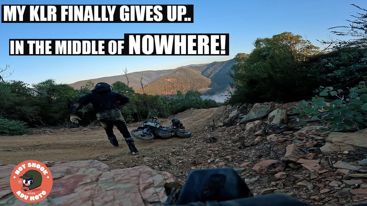 Moto Camping the Burgoyne Track SOLO | KLR650 ADV Ride