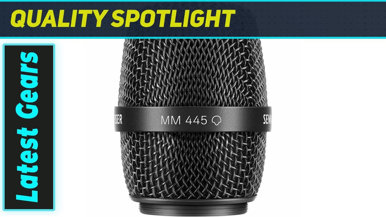 Sennheiser MM 445: превосходный суперкардиоидный динамический микрофон для беспроводных систем