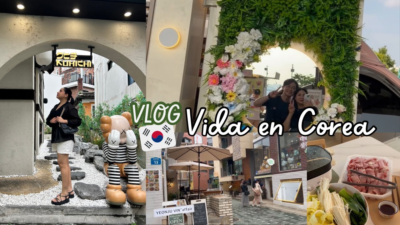 Vlog 🇰🇷 ya sabe más español pero… 🥲 arreglos de la casa para el verano! Y paseos 🌳